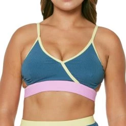 Wholesale 😍 women Jessica Simpson Chop & Change Cross Back Triangle Top 🎉