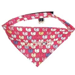 Flash Sale ✨ Touchdog Elephant Patterned Velcro Fashion 🦮 Dog Bandana 😍