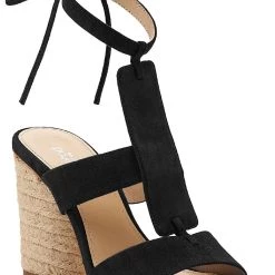 Best deal 🤩 Botkier Alexia 👩 Womens Suede Ankle Strap Block 👠 Heels 😍