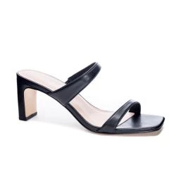 Best deal 🤩 Chinese Laundry 👩 women Yanti Slide 🩴 Sandal in Black ❤️
