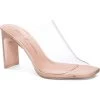 Best reviews of 🛒 Chinese Laundry 👩 women Jazz 🩴 Sandal In Nude/Transparent ✨