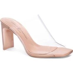 Best reviews of 🛒 Chinese Laundry 👩 women Jazz 🩴 Sandal In Nude/Transparent ✨