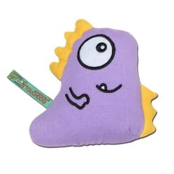 Brand new 👏 Touchdog Cartoon Monster Plush 🐶 Dog Toy - Purple 🧨