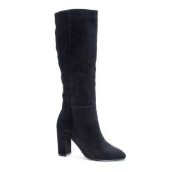 Best deal 🔔 Chinese Laundry 👩 women Krafty Boot in Black Suede ⌛