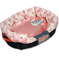 Outlet ⭐ Touchdog 'Floral-Galoral' Ultra-Plush Rectangular Rounded Designer 🦮 Dog Bed ⌛ -Cheap Botkier Store 2f388e7e3bf04b14916383c244e0c3c8 1080x