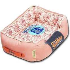 Brand new 🔥 Touchdog 'Floral-Galoral' Designer Rectangular 🦮 Dog Bed 🔥