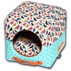 Hot Sale โ๏ธ Touchdog 'Chirpin-Avery' 2-in-1 Collapsible Squared ๐ Dog and Cat Bed ๐งจ