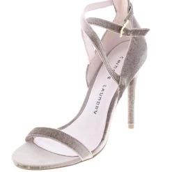 Promo ⭐ Chinese Laundry Lavelle 👩 Womens Velvet Evening 👗 Dress 🩴 Sandals 🤩