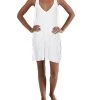 Deals 🛒 Jessica Simpson 👩 Womens Crochet Tank Swim Top Cover-Up 🧨
