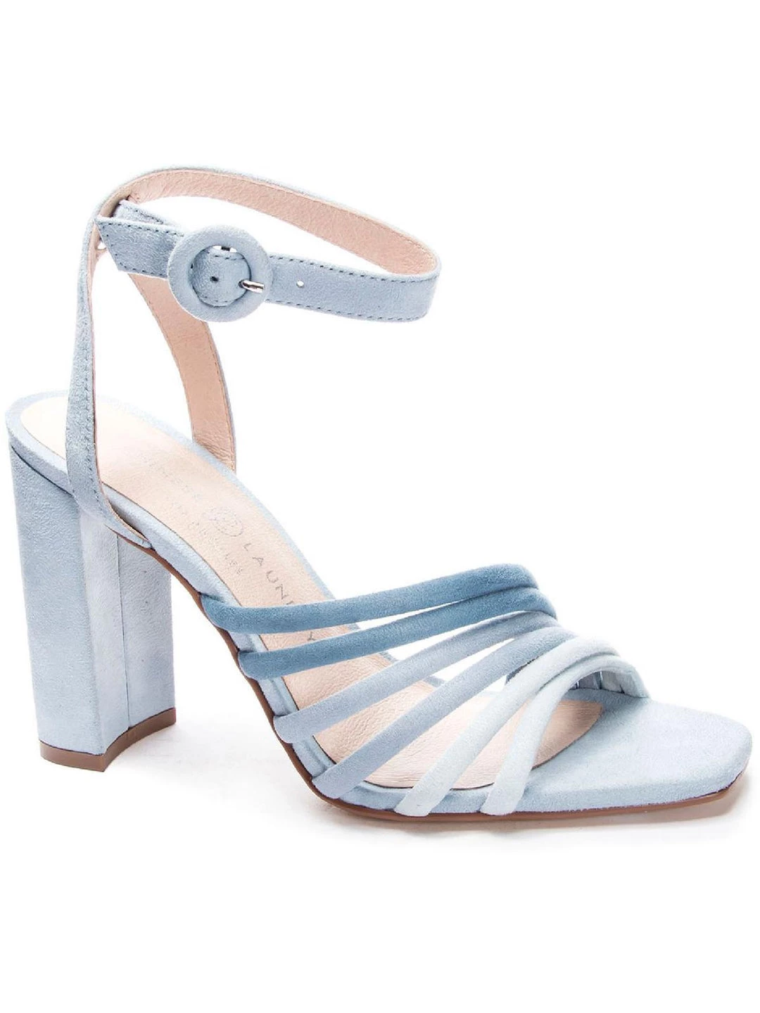 Cheap 🎉 Chinese Laundry Jonah 👩 Womens Fine Suede Square Toe Heel 🩴 Sandals 🌟 6 Cheap 🎉 Chinese Laundry Jonah 👩 Womens Fine Suede Square Toe Heel 🩴 Sandals 🌟 - Image 4