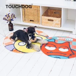 Best Sale 😍 Touchdog Cartoon Sleepy Monster Rounded Cat and 🐕 Dog Mat 🛒 -Cheap Botkier Store 5636dd4b4ae4408c8f25c8fd03a0dfa3 1080x