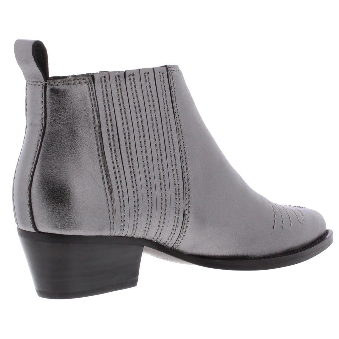 Outlet ๐ Botkier Texas ๐ฉ Womens Leather Metallic Booties ๐ 4 Outlet ๐ Botkier Texas ๐ฉ Womens Leather Metallic Booties ๐ - Image 2
