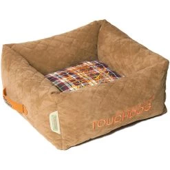 Best deal 🔔 Touchdog 'Exquisite-Wuff' Quilted Squared Designer 🐕 Dog Bed 🎉