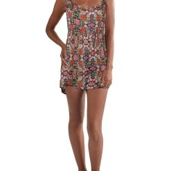 Brand new 🎉 Jessica Simpson 👩 Womens Chiffon Floral Print Romper ⭐