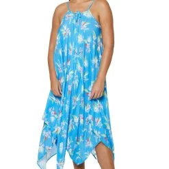 Flash Sale 👏 women Jessica Simpson Beach Vibes Lace Front Cover-Up 👗 Dress 🔔