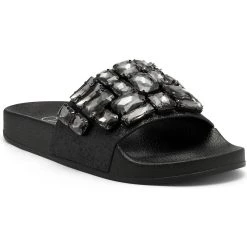 Flash Sale 😉 Jessica Simpson 👩 women Stazee Slide 🩴 Sandal in Black 😉