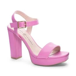 Best reviews of 😍 Chinese Laundry 👩 women Alanah Smooth 🩴 Sandal in Pink 🔥