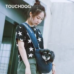 Deals ✨ Touchdog 'Toga Bark' Over-The-Shoulder Hands-Free Pet Carrier 🎁 -Cheap Botkier Store 86cb470c403c42788587f2b1e2b65c59 1080x