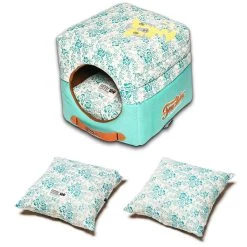 Discount 🛒 Touchdog 'Floral-Galoral' 2-in-1 Collapsible Squared 🐶 Dog and Cat Bed 🔥 -Cheap Botkier Store 8b8fdbc616db462694eeb3606d91df05 1080x