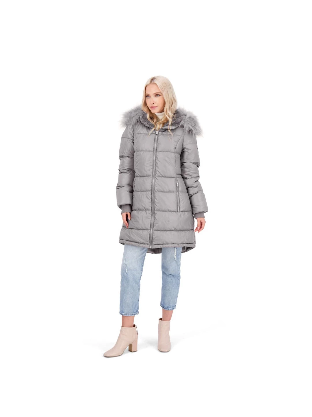 Cheap 👍 Jessica Simpson 👩 Womens Faux Fur Warm Puffer 🧥 Coat 🔥 12 Cheap 👍 Jessica Simpson 👩 Womens Faux Fur Warm Puffer 🧥 Coat 🔥 - Image 10
