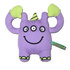 Wholesale 👏 Touchdog Cartoon Monster Plush 🐕 Dog Toy - Purple ⭐