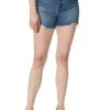 New 👍 Jessica Simpson Infinite 👩 Womens High Waist Slim Fit Cutoff Shorts ⭐