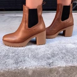 Discount 😉 Chinese Laundry 👩 women Good Day Softy Kid 🥾 Boots in Camel ✨