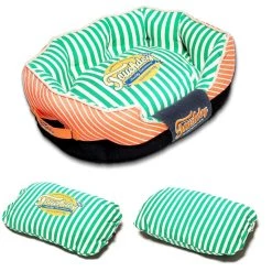 Cheapest ✨ Touchdog 'Neutral-Striped' Rectangular Rounded Designer 🐕 Dog Bed 🥰 -Cheap Botkier Store 94f5ddcb97bb402a9a997276b95be843 1080x