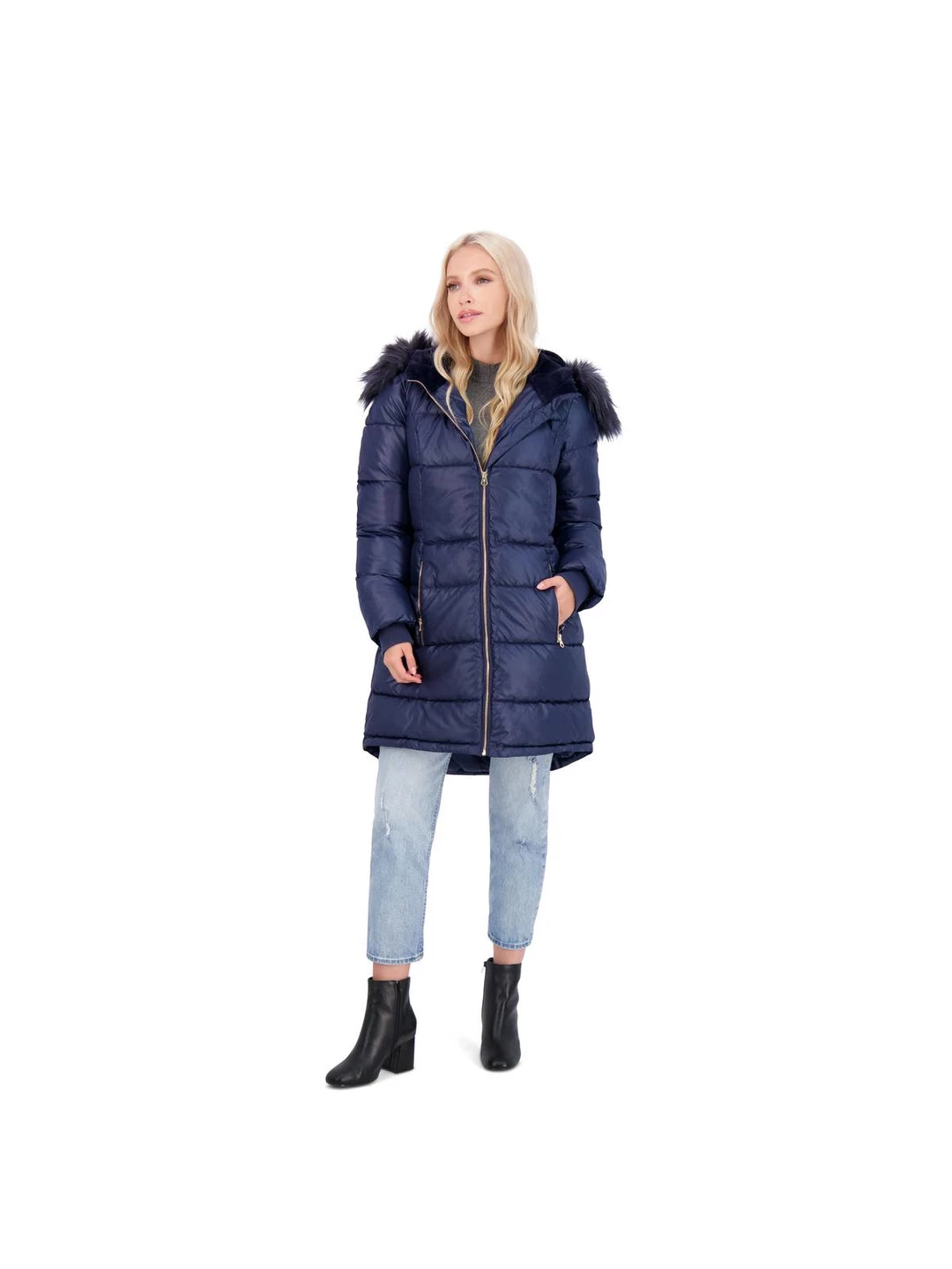 Cheap 👍 Jessica Simpson 👩 Womens Faux Fur Warm Puffer 🧥 Coat 🔥 8 Cheap 👍 Jessica Simpson 👩 Womens Faux Fur Warm Puffer 🧥 Coat 🔥 - Image 6