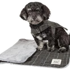 Flash Sale 🧨 Touchdog 2-In-1 Windowpane Plaid 🐕 Dog Jacket and Matching Reversible 🐕 Dog Mat 👍 -Cheap Botkier Store aa831ec6ab6c421082e968a18b119058 79304d39 2b70 468b 833b 3f3686286475 1080x