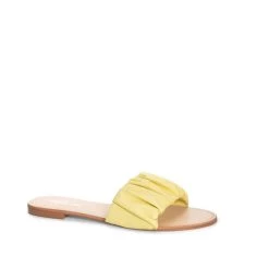 New ✔️ Chinese Laundry 👩 women BRITTA RUCHED SLIDE in Green 👍