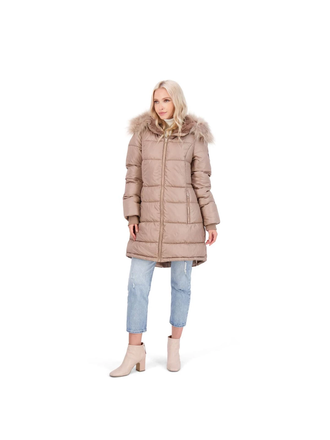 Cheap 👍 Jessica Simpson 👩 Womens Faux Fur Warm Puffer 🧥 Coat 🔥 13 Cheap 👍 Jessica Simpson 👩 Womens Faux Fur Warm Puffer 🧥 Coat 🔥 - Image 11