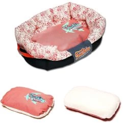 Outlet ⭐ Touchdog 'Floral-Galoral' Ultra-Plush Rectangular Rounded Designer 🦮 Dog Bed ⌛ -Cheap Botkier Store ba531eb197d446bb9740ec9e739dcb4c 1080x