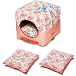 Discount 🛒 Touchdog 'Floral-Galoral' 2-in-1 Collapsible Squared 🐶 Dog and Cat Bed 🔥 -Cheap Botkier Store bb1ba95b18304e6da7825476755fbecf 1080x
