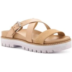 Coupon 🎉 Botkier Jupiter 👩 Womens Suede Leather Slide 🩴 Sandals 😉