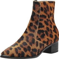 Wholesale 🔔 Botkier Greer 👩 Womens Calf Hair Leopard Print Booties 🔔