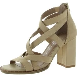 Promo 😀 Chinese Laundry 👩 Womens Leather Embellished Block Heel 😍