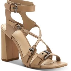 Budget 😉 Botkier 👩 Womens Leather Ankle Strap 👠 Heels 🔔