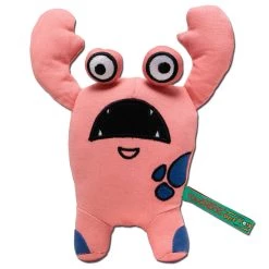 Buy ๐ Touchdog Cartoon Up-for-Crabs Monster Plush ๐ถ Dog Toy ๐