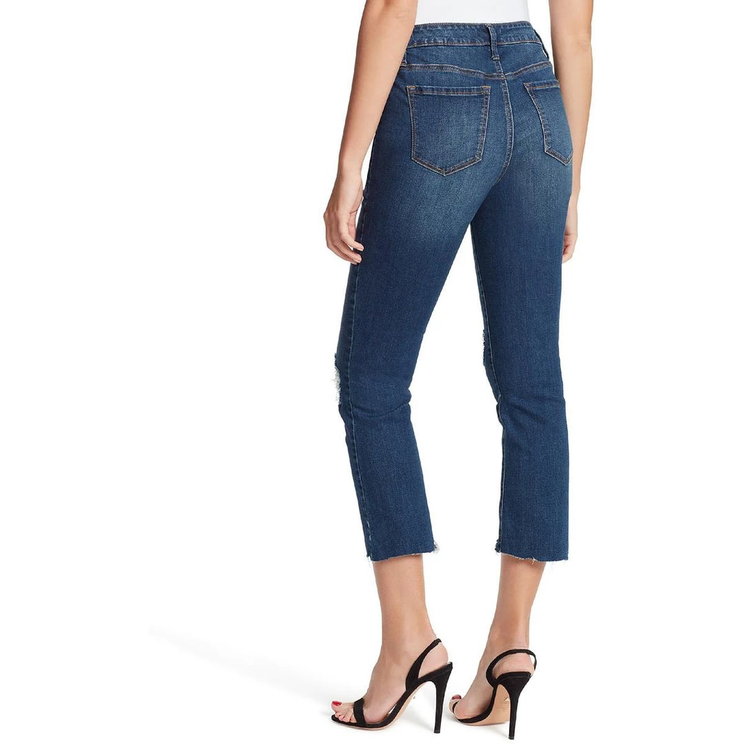 Best Sale โญ Jessica Simpson Arrow ๐ฉ Womens Denim Destroyed Straight Leg ๐ Jeans ๐ 4 Best Sale โญ Jessica Simpson Arrow ๐ฉ Womens Denim Destroyed Straight Leg ๐ Jeans ๐ - Image 2