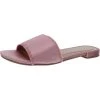 Outlet 🔔 Chinese Laundry Pattie 👩 Womens Satin Open Toe Flat 🩴 Sandals 🛒