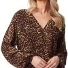 Best Pirce ✨ Jessica Simpson Arya 👩 Womens Animal Print Wrap Front Bodysuit 👍 -Cheap Botkier Store f34ccfa7fc824633be5f150e6c6dd8d6 1080x