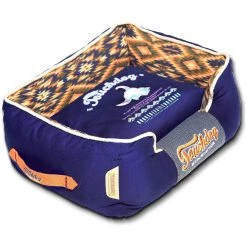 Deals ✨ Touchdog '70's Vintage-Tribal' Rectangular-Boxed Designer 🐶 Dog Bed 😀